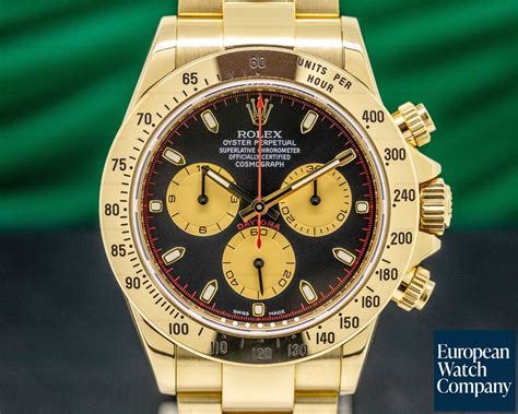 Rolex Daytona 18k Yellow Gold Paul Newman Dial 